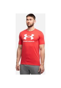 Koszulka sportowa męska Under Armour Sportstyle. Kolor: czerwony