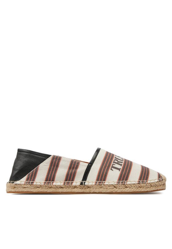 Trussardi Jeans - Trussardi Espadryle 77A00445 Beżowy. Kolor: beżowy. Materiał: materiał