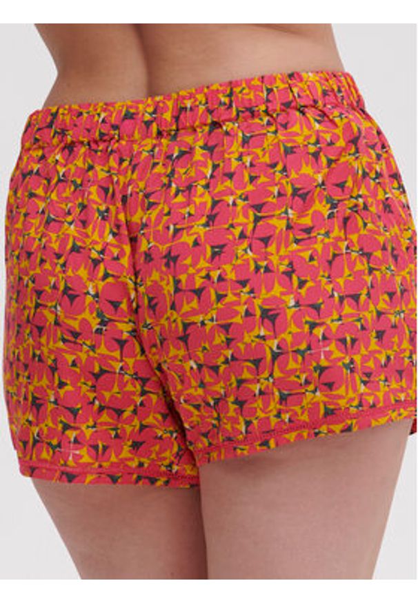 Simone Pérèle Szorty piżamowe Songe 18S640 Różowy Comfort Fit. Kolor: różowy. Materiał: wiskoza