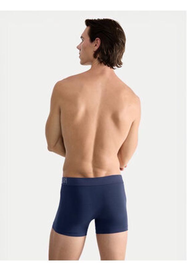 Sloggi Bokserki 10215472 Granatowy. Kolor: niebieski. Materiał: bawełna