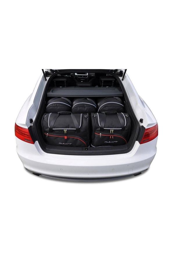 KJUST - Torby Do Bagażnika Audi A5 Sportback 2009-2016 5Szt Kjust. Kolor: czarny. Styl: sportowy