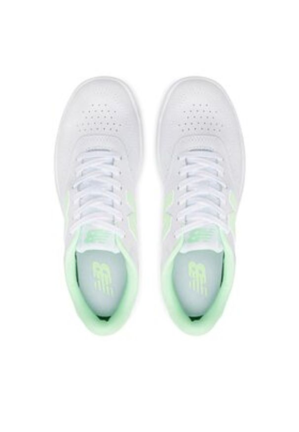 New Balance Sneakersy BBW80WMG Biały. Kolor: biały. Materiał: skóra