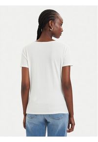 Liu Jo Sport T-Shirt TA6098 JS005 Kremowy Regular Fit. Kolor: kremowy. Styl: sportowy #5