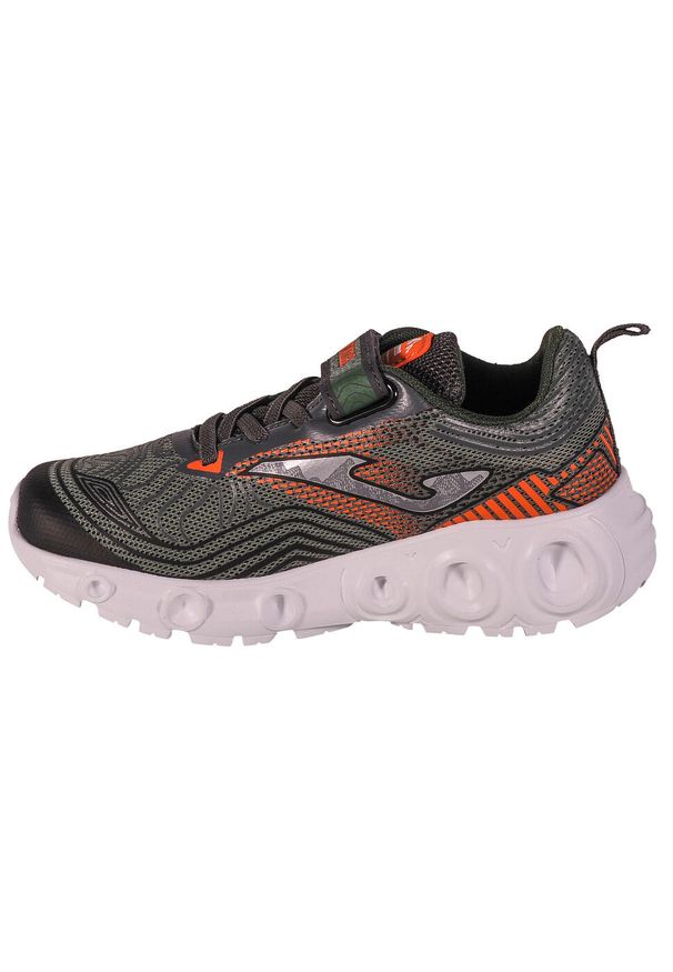 Buty do chodzenia dla dzieci Joma Rase Jr. Kolor: zielony, czarny. Materiał: materiał, syntetyk. Szerokość cholewki: normalna. Sport: turystyka piesza