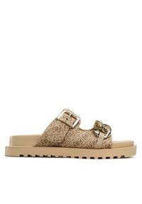 Guess Klapki Fatema2 FL6FT2 FAL03 Brązowy. Kolor: brązowy. Materiał: materiał #1