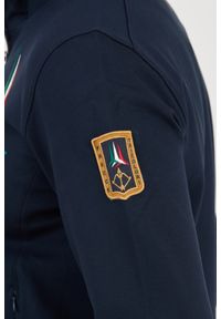 Aeronautica Militare - AERONAUTICA MILITARE Granatowa męska bluza rozpinana SWEATSHIRT, Rozmiar 3XL. Kolor: niebieski #5