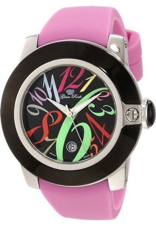 Zegarek Glam Rock Zegarek Damski Glam Rock GR32039 ( 44 mm). Styl: rockowy