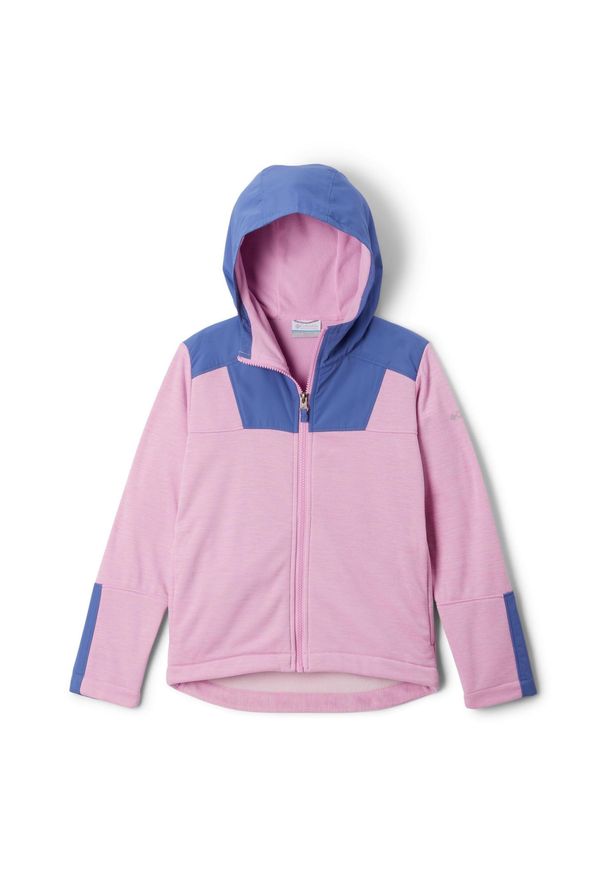 columbia - Kurtka Sportowa Z Kapturem Dziecięca Columbia Out-Shield Dry Fleece Full Zip. Typ kołnierza: kaptur. Kolor: różowy