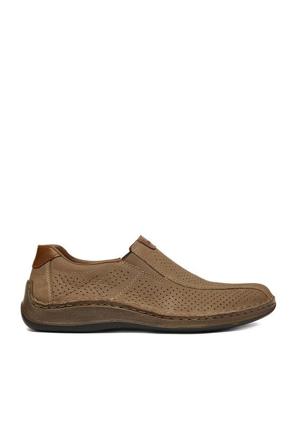 Rieker Półbuty CEO-05272-64 Beżowy. Kolor: beżowy. Materiał: skóra