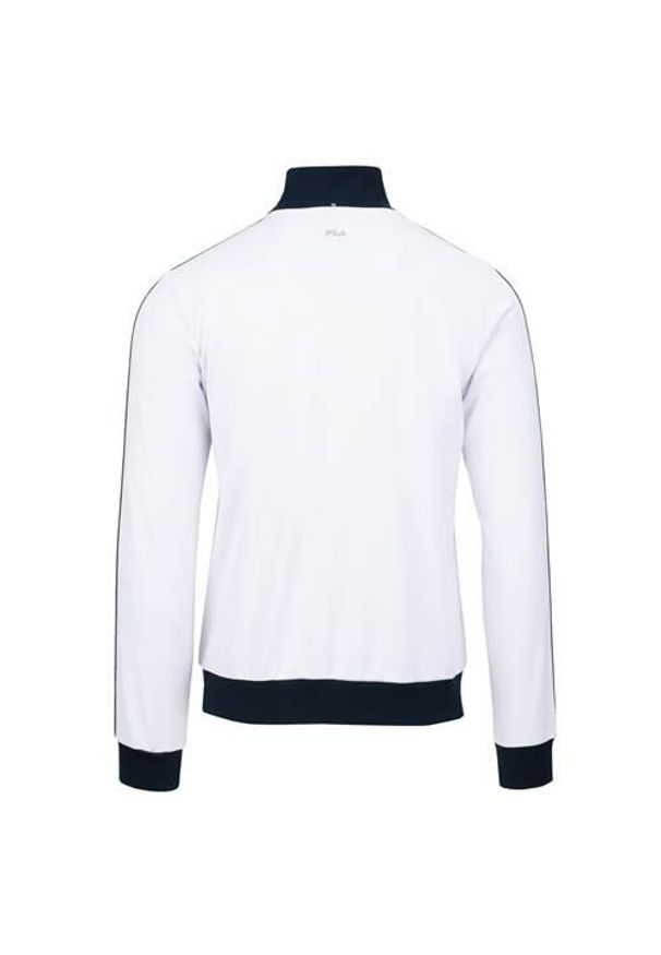 Bluza sportowa męska Fila Warm-up. Kolor: biały