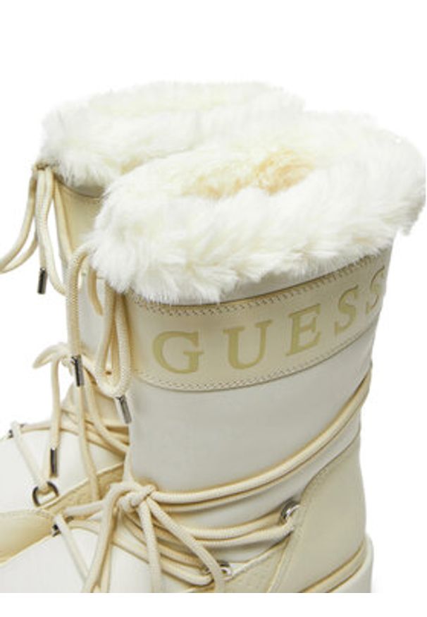 Guess Śniegowce Undelo FLFUEL ELE11 Beżowy. Kolor: beżowy. Materiał: materiał
