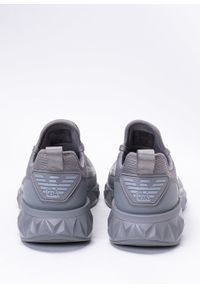 Sneakersy męskie szare EA7 Emporio Armani X8X106 XK262 Q749. Okazja: do pracy, na spacer, na co dzień. Kolor: szary. Sport: turystyka piesza #4