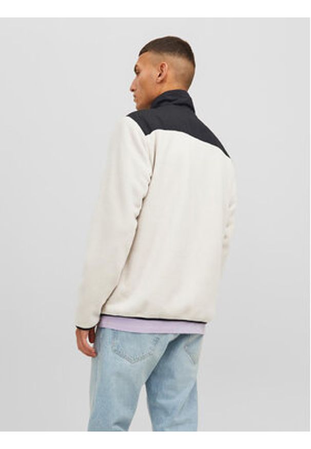 Jack & Jones Polar Marvin 12235864 Écru Regular Fit. Materiał: syntetyk
