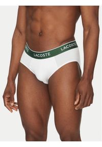 Lacoste Komplet 3 par slipów 8H1293 Kolorowy. Materiał: bawełna. Wzór: kolorowy