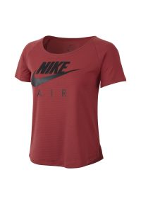 Koszulka damska do biegania Nike BV4004. Materiał: materiał. Długość rękawa: krótki rękaw. Technologia: Dri-Fit (Nike). Długość: krótkie. Sport: fitness #1