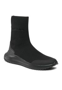 Calvin Klein Jeans Sneakersy Eva Runner Sock Knit YM0YM00782 Czarny. Kolor: czarny. Materiał: materiał #5