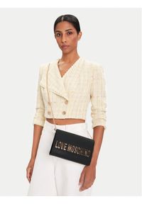 Love Moschino - LOVE MOSCHINO Torebka JC4103PP0NKD0000 Czarny. Kolor: czarny. Materiał: skórzane #1