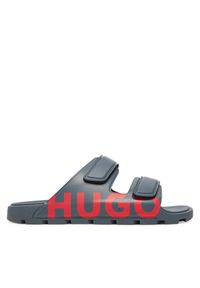Hugo - Klapki HUGO. Kolor: szary #1