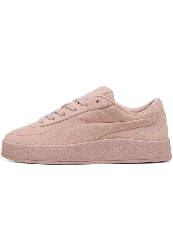 Buty sportowe Puma Ca Luxe Elevated. Kolor: różowy. Materiał: zamsz, materiał. Sport: fitness