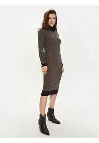 Vero Moda Sukienka dzianinowa Aria 10314462 Czarny Slim Fit. Kolor: czarny. Materiał: syntetyk, wiskoza #3