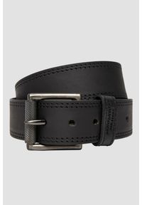 Aeronautica Militare - AERONAUTICA MILITARE Czarny skórzany męski pasek, Rozmiar L. Kolor: czarny. Materiał: skóra. Wzór: moro. Styl: casual, klasyczny, elegancki, militarny #1
