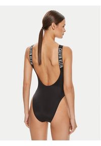 Calvin Klein Swimwear Strój kąpielowy KW0KW01599 Czarny. Kolor: czarny. Materiał: syntetyk