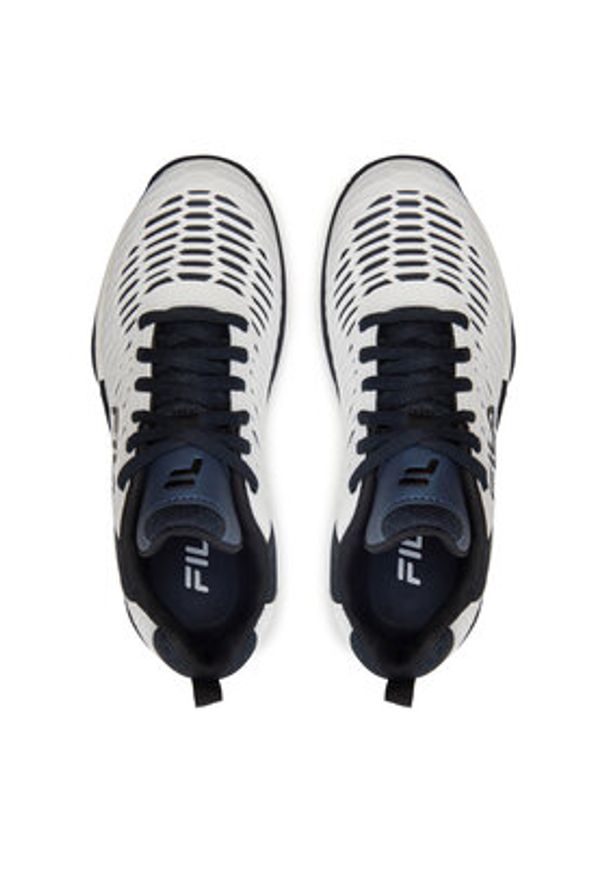 Fila Buty do tenisa Vicente Women FTW22103A Biały. Kolor: biały. Materiał: materiał. Sport: tenis