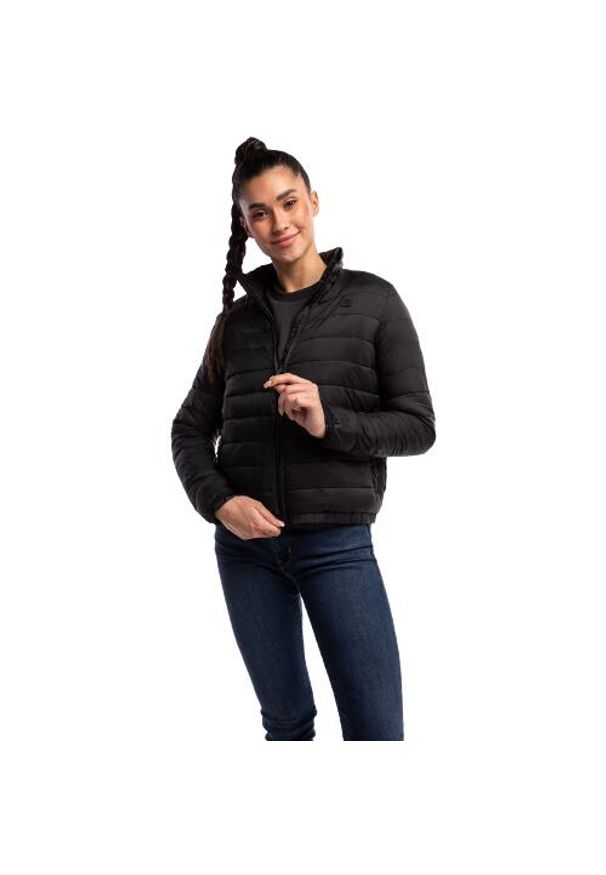 Kurtka przejściowa damska Billabong Transport. Kolor: czarny. Materiał: poliamid. Sezon: zima