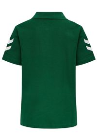 Koszulka tenisowa polo dla dzieci Hummel Go Kids Cotton Polo. Typ kołnierza: polo. Kolor: biały, wielokolorowy, zielony. Sport: tenis
