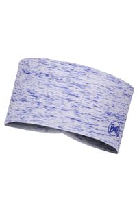 Opaska sportowa na głowę damska Buff CoolNet UV Ellipse Headband. Kolor: niebieski. Materiał: poliester, elastan. Styl: sportowy