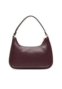 Calvin Klein Torebka Bold Ck Small Shoulder Bag LV04F3230G Bordowy. Kolor: czerwony. Materiał: skórzane #4