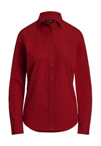 Lauren Ralph Lauren - LAUREN RALPH LAUREN Koszula 200925378004 Czerwony Relaxed Fit. Kolor: czerwony. Materiał: bawełna #5