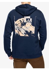 columbia - Bluza z kapturem Columbia Trek Graphic Hoodie - collegiate navy/mountain air XXL. Typ kołnierza: kaptur. Kolor: niebieski