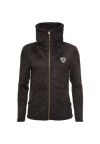 YB SPORTS - Damska bluza polarowa LOAP Charia, czarna, XL. Kolor: czarny. Materiał: poliester, polar #1