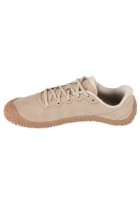 Buty do biegania damskie Merrell Vapor Glove 6 LTR. Kolor: beżowy. Materiał: guma, materiał, tkanina, syntetyk
