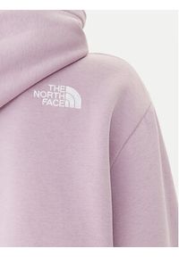 The North Face Bluza Essential NF0A89EX Fioletowy Regular Fit. Kolor: fioletowy. Materiał: bawełna, syntetyk #4