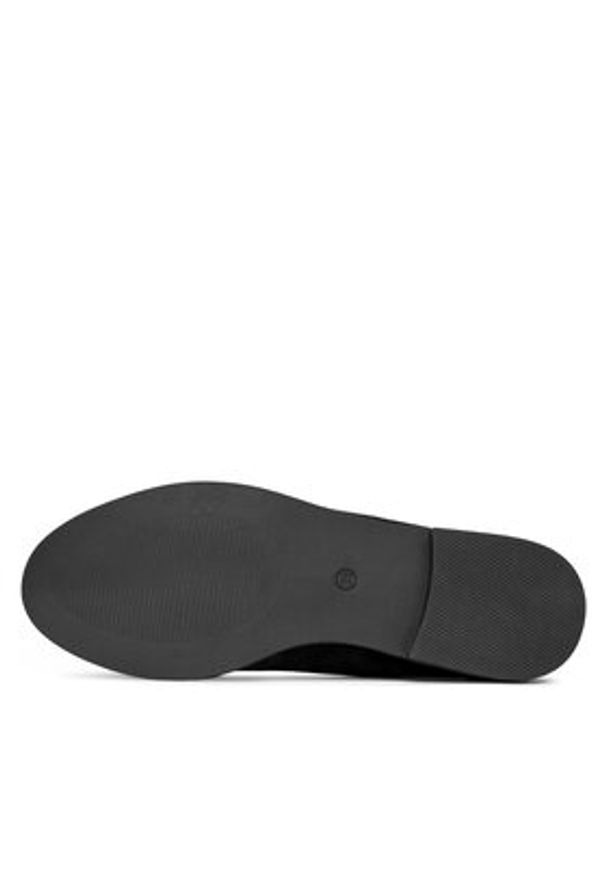DeeZee Loafersy 1-141-1 Czarny. Kolor: czarny. Materiał: materiał
