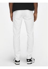 Only & Sons Jeansy Loom 22026529 Biały Slim Fit. Kolor: biały #7