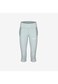 Head - Legginsy 3/4 damskie POWER. Kolor: niebieski. Sport: tenis #1
