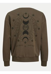 Jack & Jones - Jack&Jones Bluza Mystic 12257735 Brązowy Relaxed Fit. Kolor: brązowy. Materiał: syntetyk #8