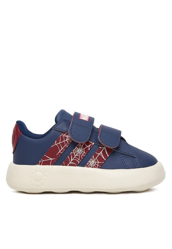 Adidas - Sneakersy adidas. Kolor: niebieski. Wzór: motyw z bajki