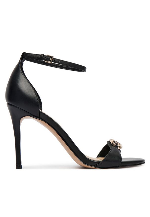 Guess Sandały FLJKAB LEA03 Czarny. Kolor: czarny. Materiał: skóra