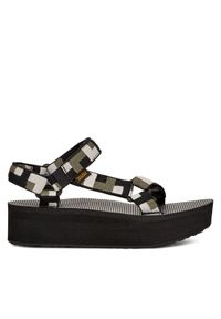 Teva Sandały Flatform Universal 1008844 Czarny. Kolor: czarny. Materiał: materiał #1