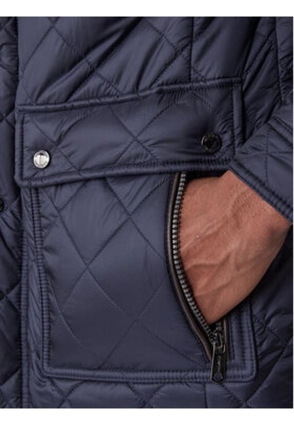 Milestone Kurtka przejściowa MSSantos 990474 60655 Granatowy Regular Fit. Kolor: niebieski. Materiał: syntetyk