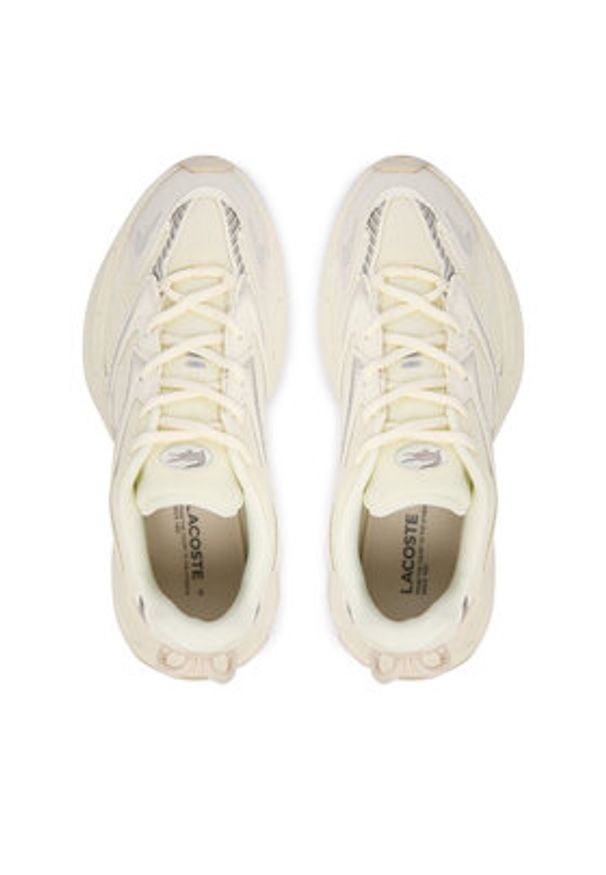 Lacoste Sneakersy Ziane 51SFA0067 Biały. Kolor: biały. Materiał: skóra