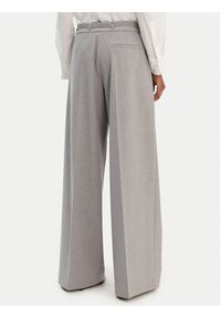 Hugo - HUGO Spodnie materiałowe Haminde 50555897 Szary Regular Fit. Kolor: szary. Materiał: syntetyk #5