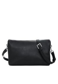 Desigual Torebka 25SAXPBK Czarny. Kolor: czarny. Materiał: skórzane