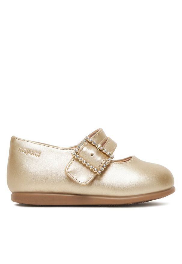 Półbuty Mayoral. Kolor: złoty