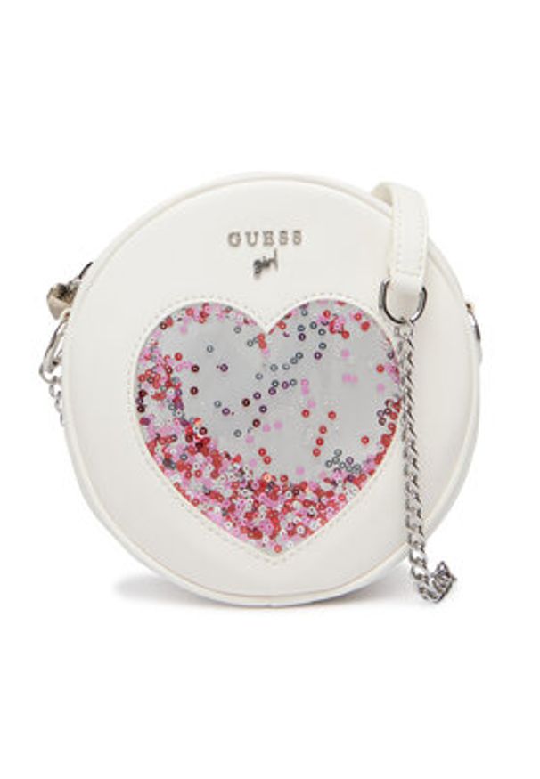 Guess Torebka J6GZ08 WH7G0 Biały. Kolor: biały. Materiał: skórzane