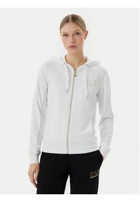 EA7 Emporio Armani Dres 8NTV51 TJ9RZ M0003 Biały Regular Fit. Kolor: biały. Materiał: syntetyk #6